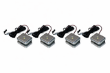 CASØ LED Lights for Wooden Shelves, 4 Pieces