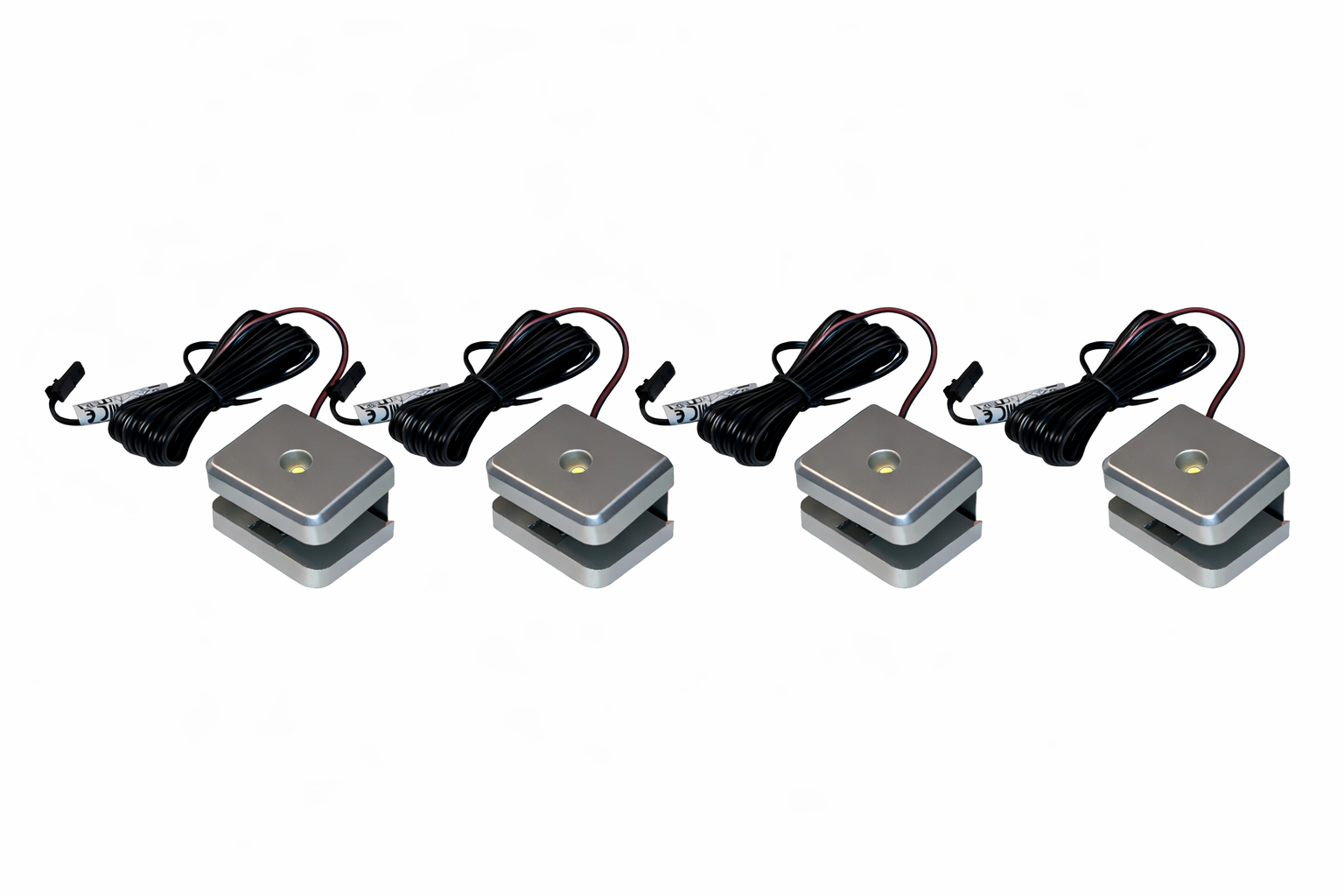 CASØ LED Lights for Glass Shelves, 4 Pieces