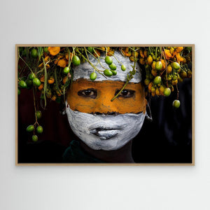 Surma tribe girl - Ethiopia by Joxe Inazio Kuesta Garmendia