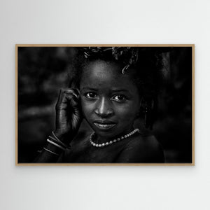 Girl from Benin by Joxe Inazio Kuesta Garmendia