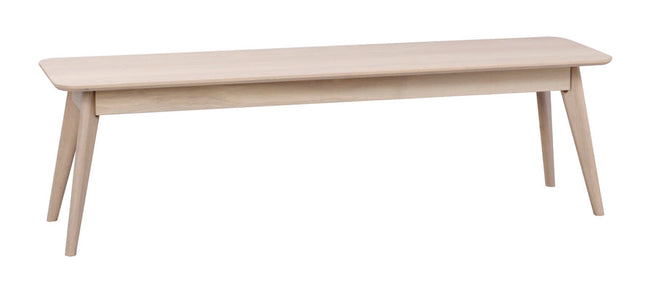 YUMI Solid Oak Bench 155CM, ROWICO- D40Studio
