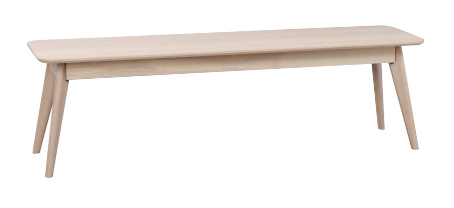 YUMI Solid Oak Bench 155CM, ROWICO- D40Studio