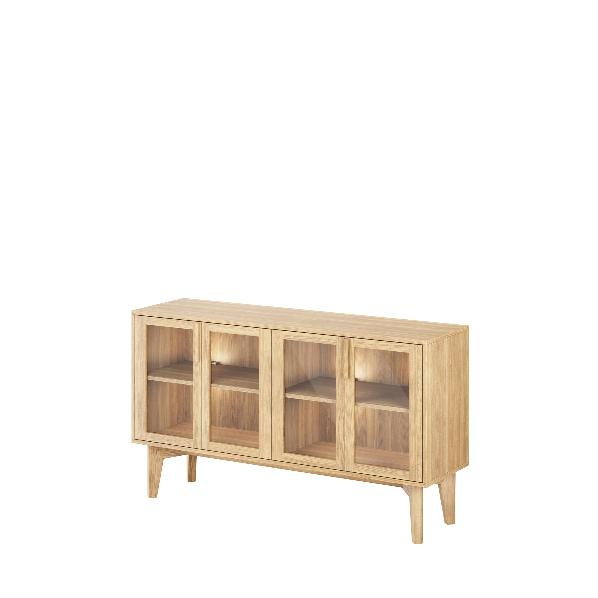 CASØ 550 Sideboard with Glass Doors 142CM