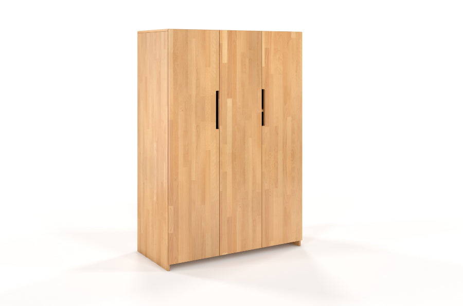 BERGMAN 3-türiger Kleiderschrank - Buche