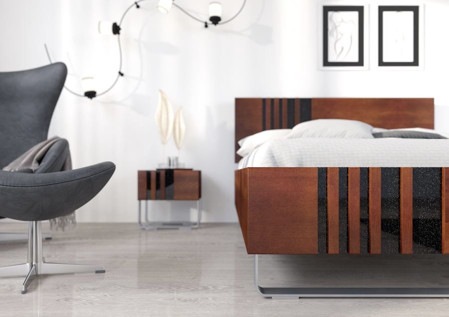 KIELCE Nachttisch aus Buche