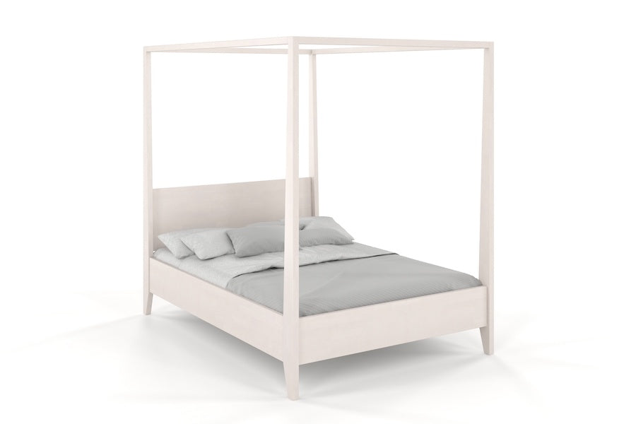 CANOPY White Beechwood Bed