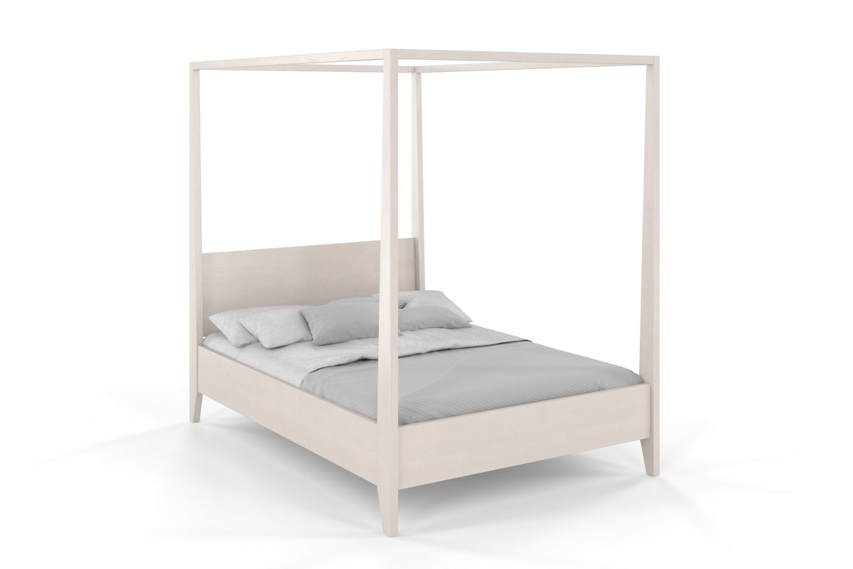 Baldachin Bett aus Weißkiefer