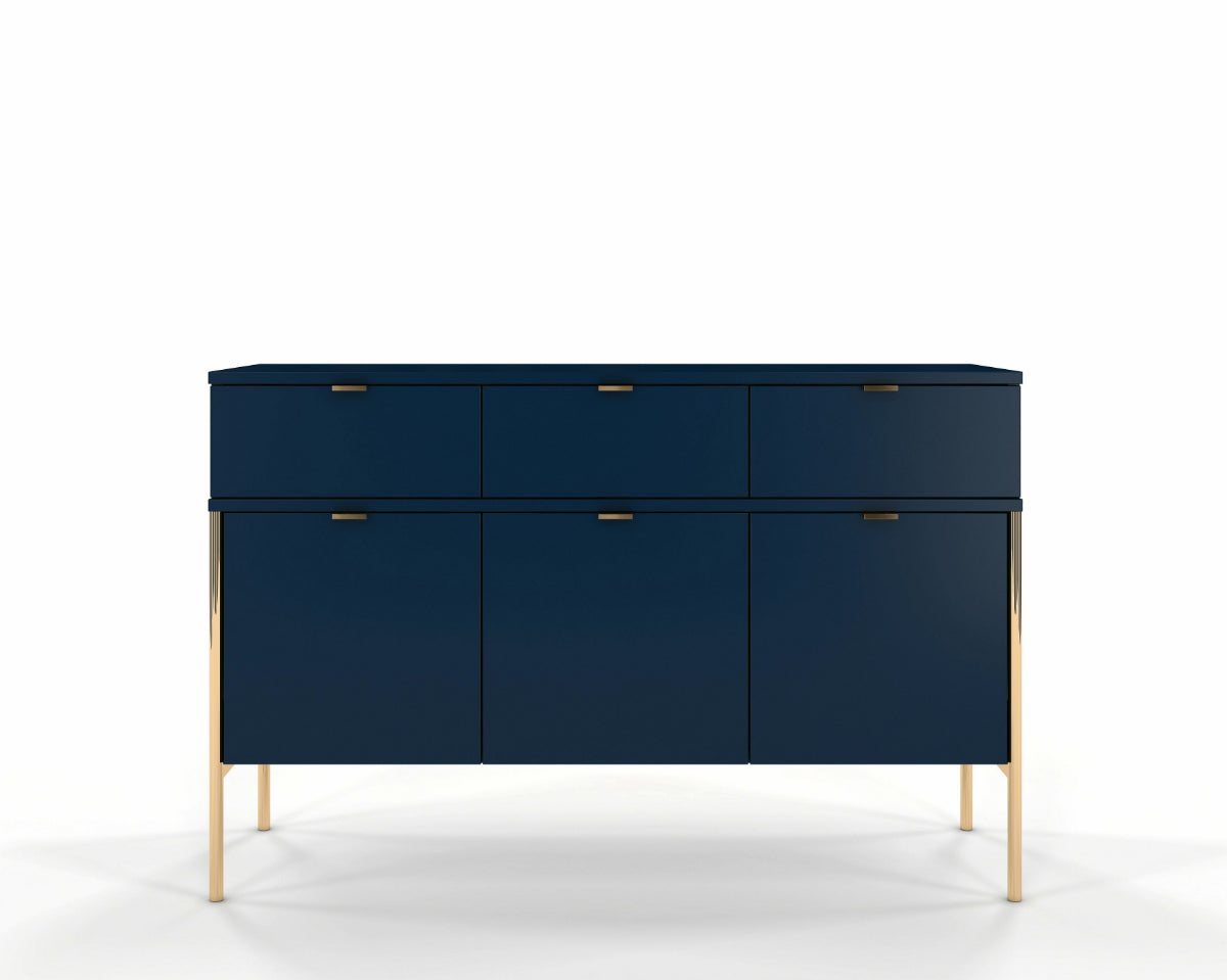 POLKA Marineblaues Sideboard 120CM