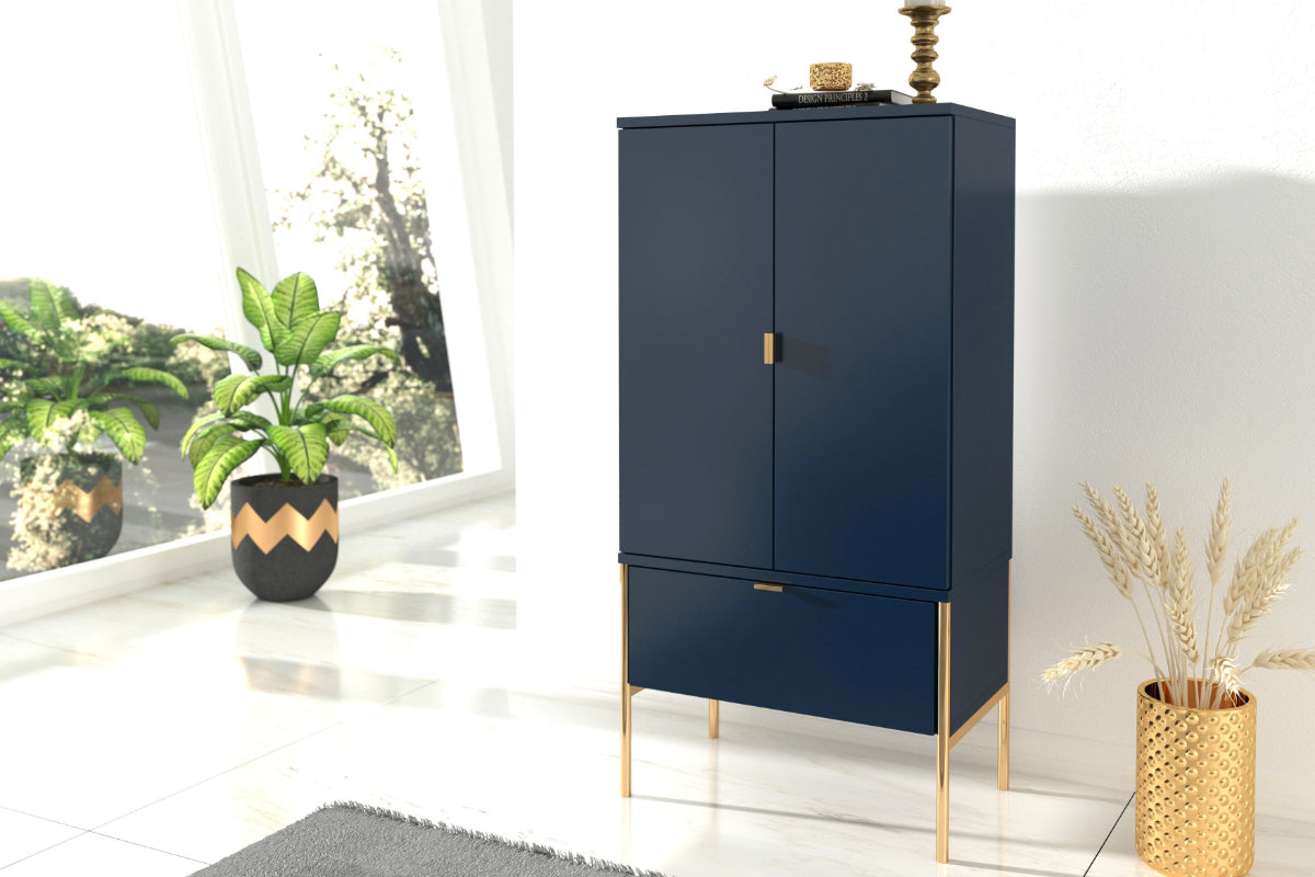 POLKA Navy Highboard