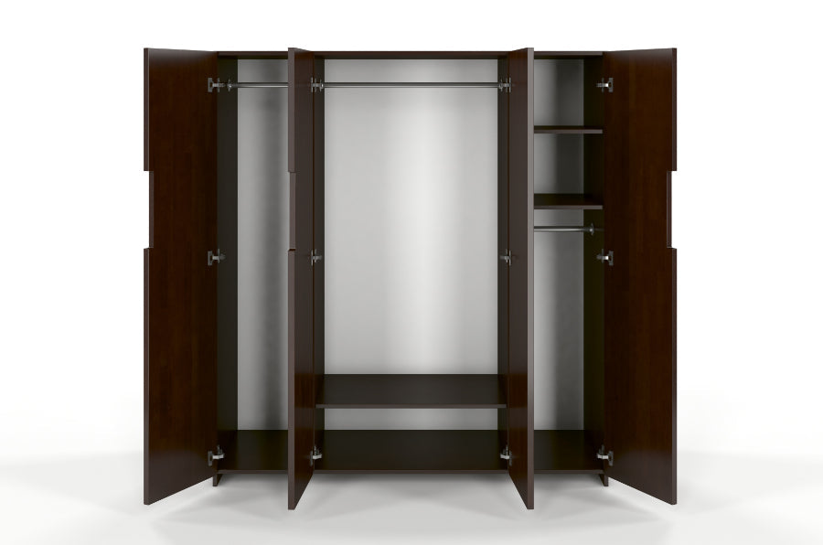 BERGMAN 4 Door Beech Wardrobe