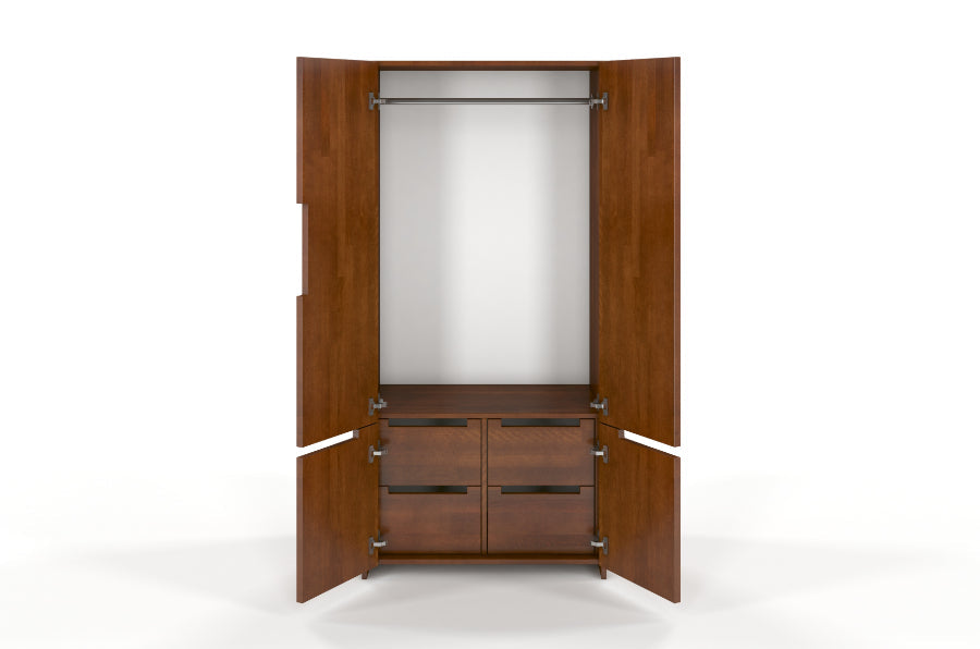 BERGMAN 2-türiger Kleiderschrank aus Buche