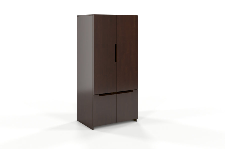 BERGMAN 2-türiger Kleiderschrank aus Buche