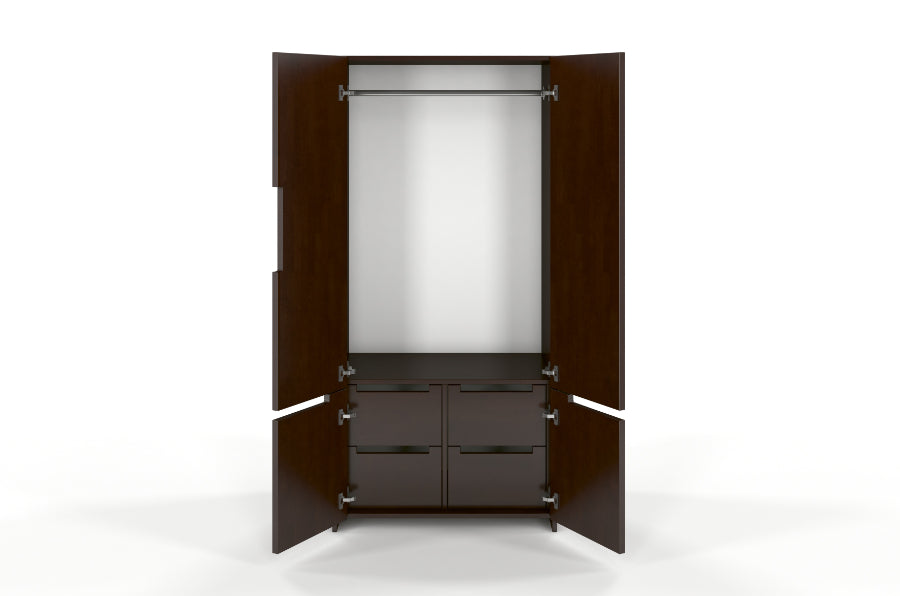 BERGMAN 2-türiger Kleiderschrank aus Buche