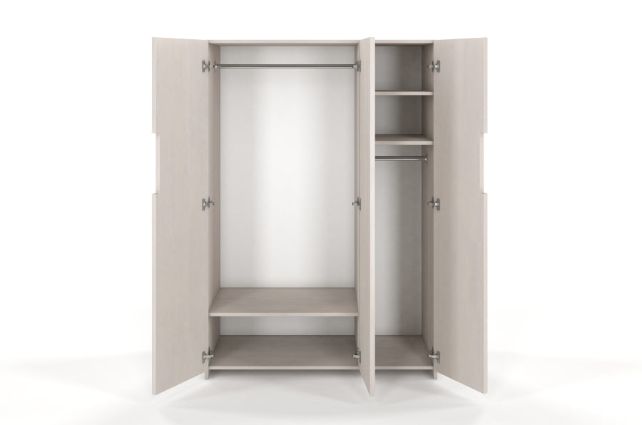 BERGMAN 3-türiger Kleiderschrank - Kiefer