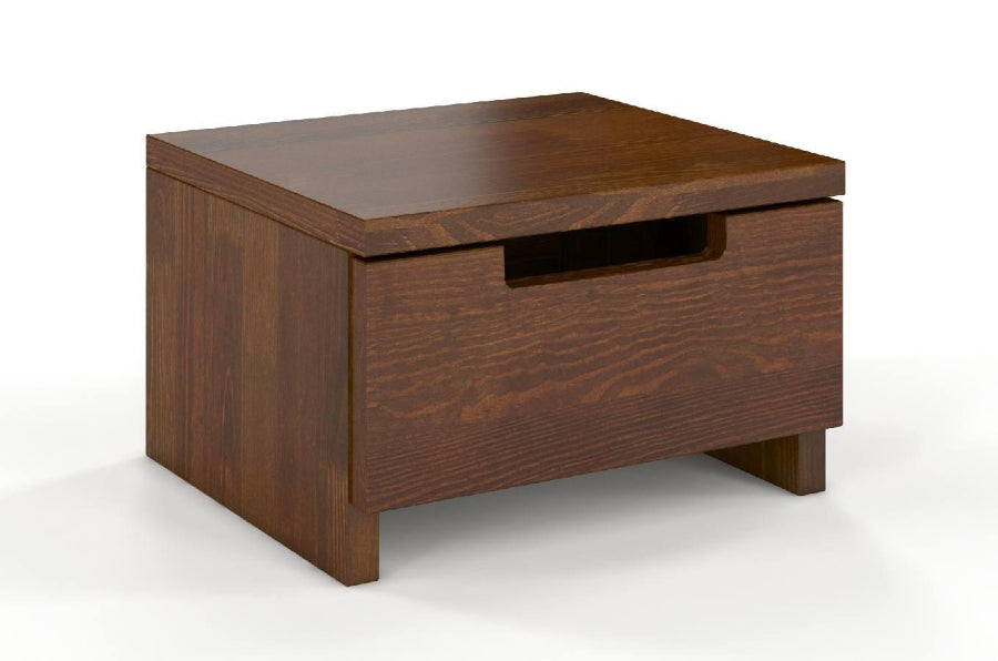 SPECTRUM Pine Low Bedside Cabinet