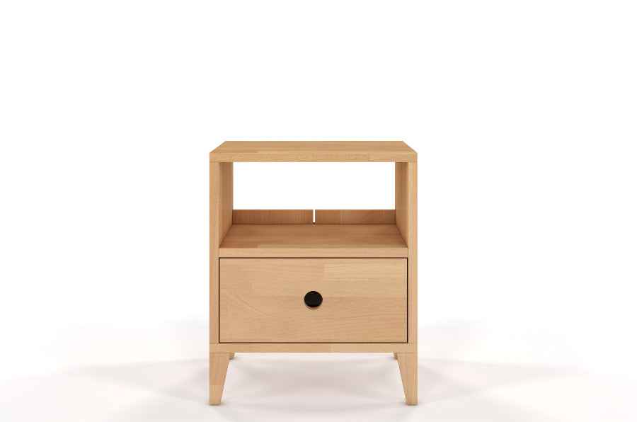 SUND Beech Bedside Cabinet