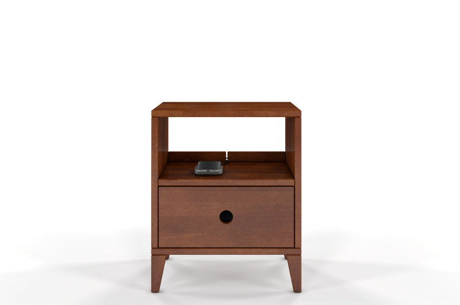 SUND Beech Bedside Cabinet