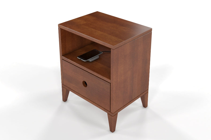 SUND Beech Bedside Cabinet