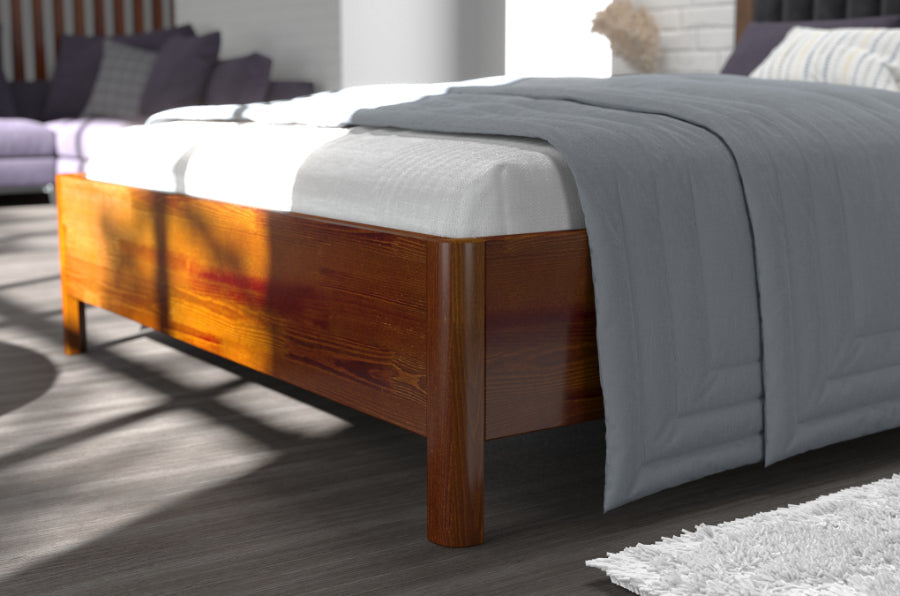 MODENA Wooden Bed - Upholstered