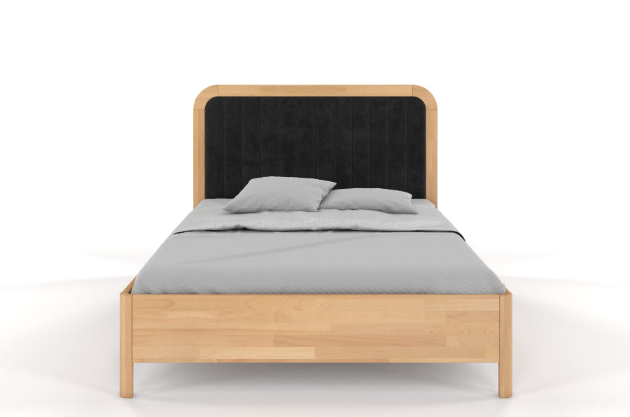 MODENA Wooden Bed - Upholstered