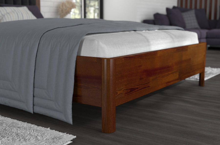 MODENA Wooden Bed - Upholstered