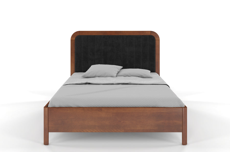 MODENA Wooden Bed - Upholstered