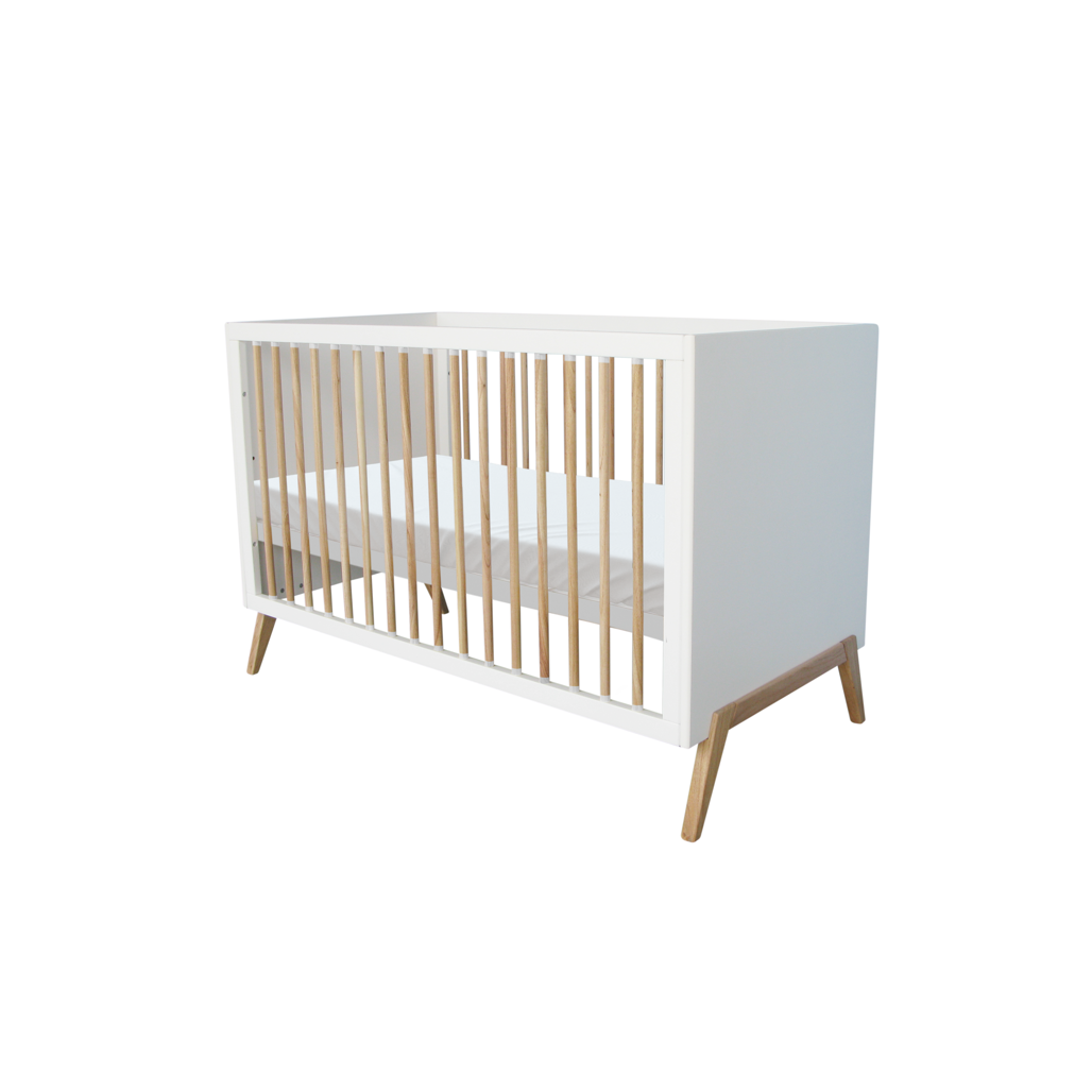 Marélie Evolutive Bed 70 x 140 - Neige