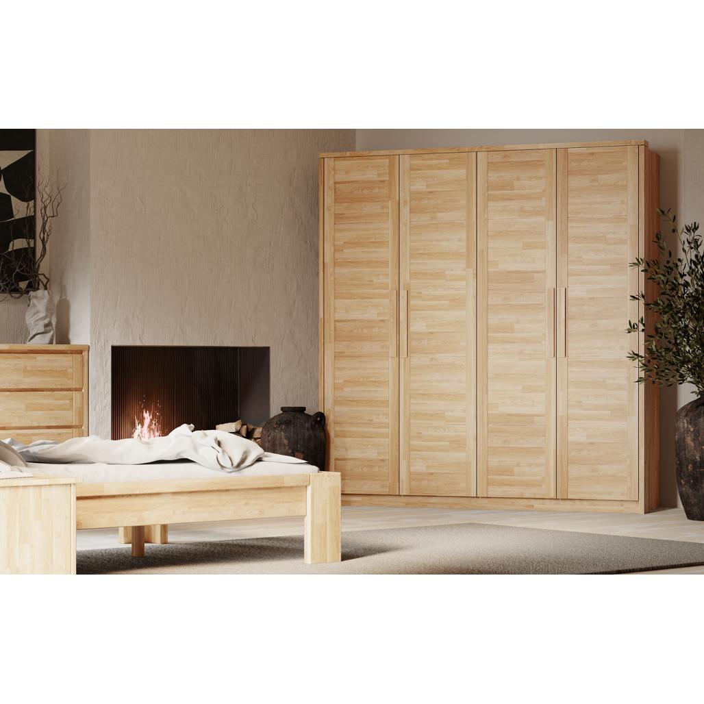 WARDROBE TIMO 4T WG - OILED OAK