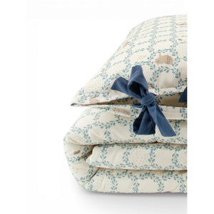 Blue Cottage Bedding Set with Filling by Malomi Kids