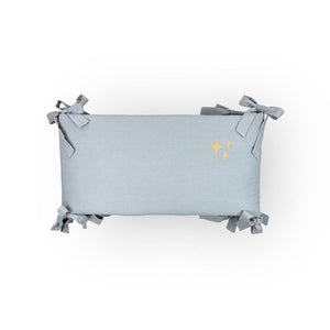 Washed Cotton Stars Cot Bumper by Malomi Kids