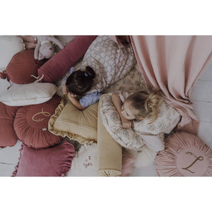Corduroy Frill Cushion by Malomi Kids