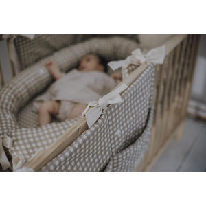 Countryside Check Baby Nest by Malomi Kids