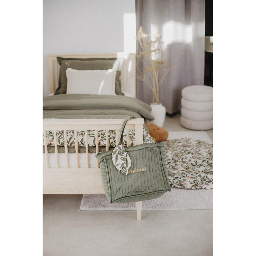 Quilted Velvet Changing Bag by Malomi Kids