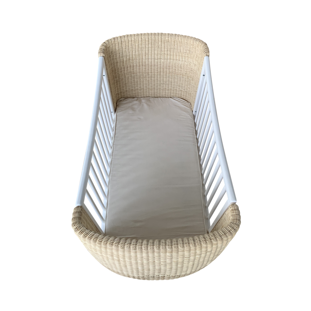 COQUILLAGE Evolutive Bed 70 x 140 - From Crib to Junior Bed