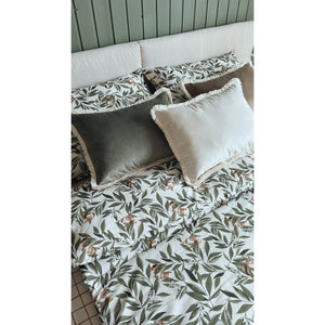 Velvet Cushion with Fringe by Malomi Kids