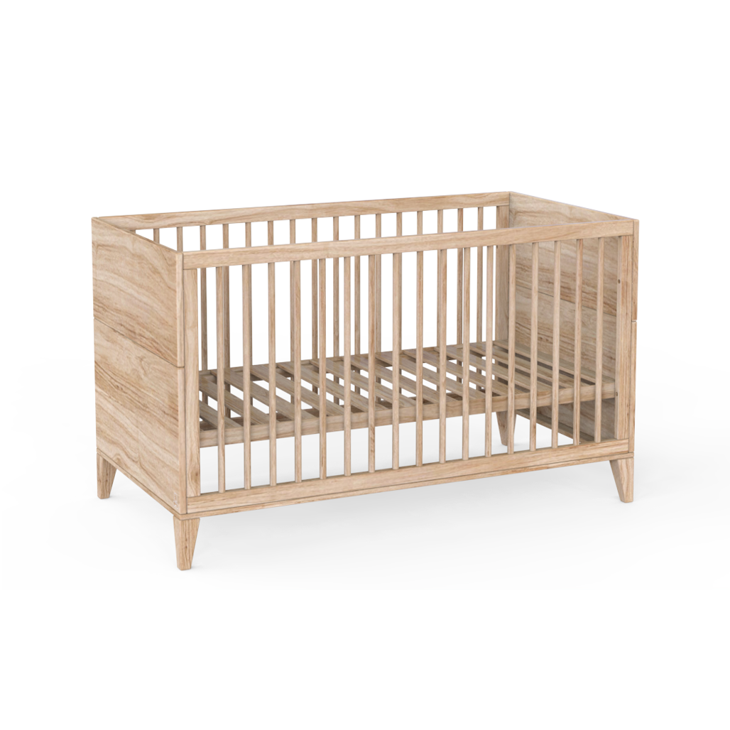 NAIA BOIS Evolutive Bed 70X140 - From Crib to Junior Bed