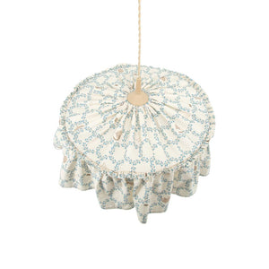 Blue Cottage Fabric Lampshade by Malomi Kids