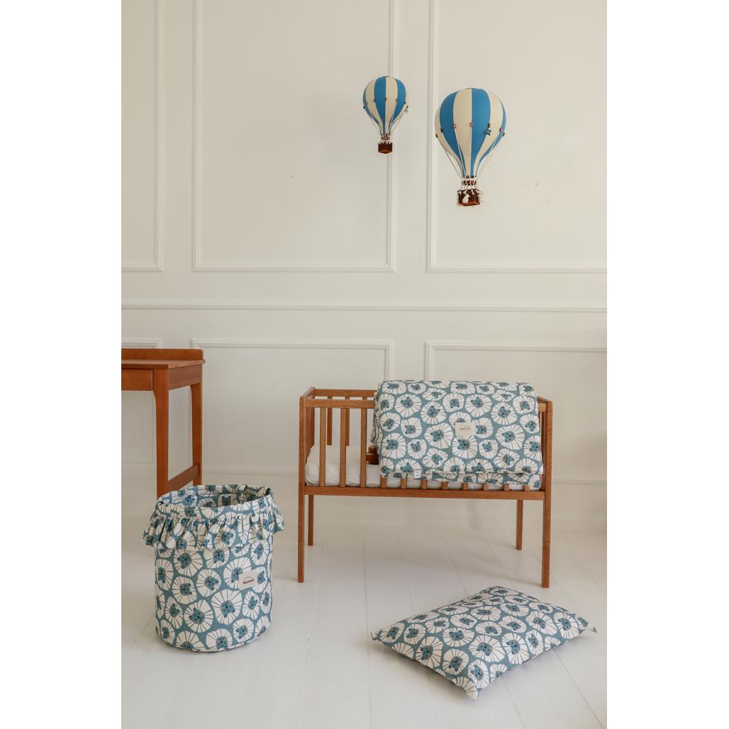Denim Lions Toy Basket by Malomi Kids