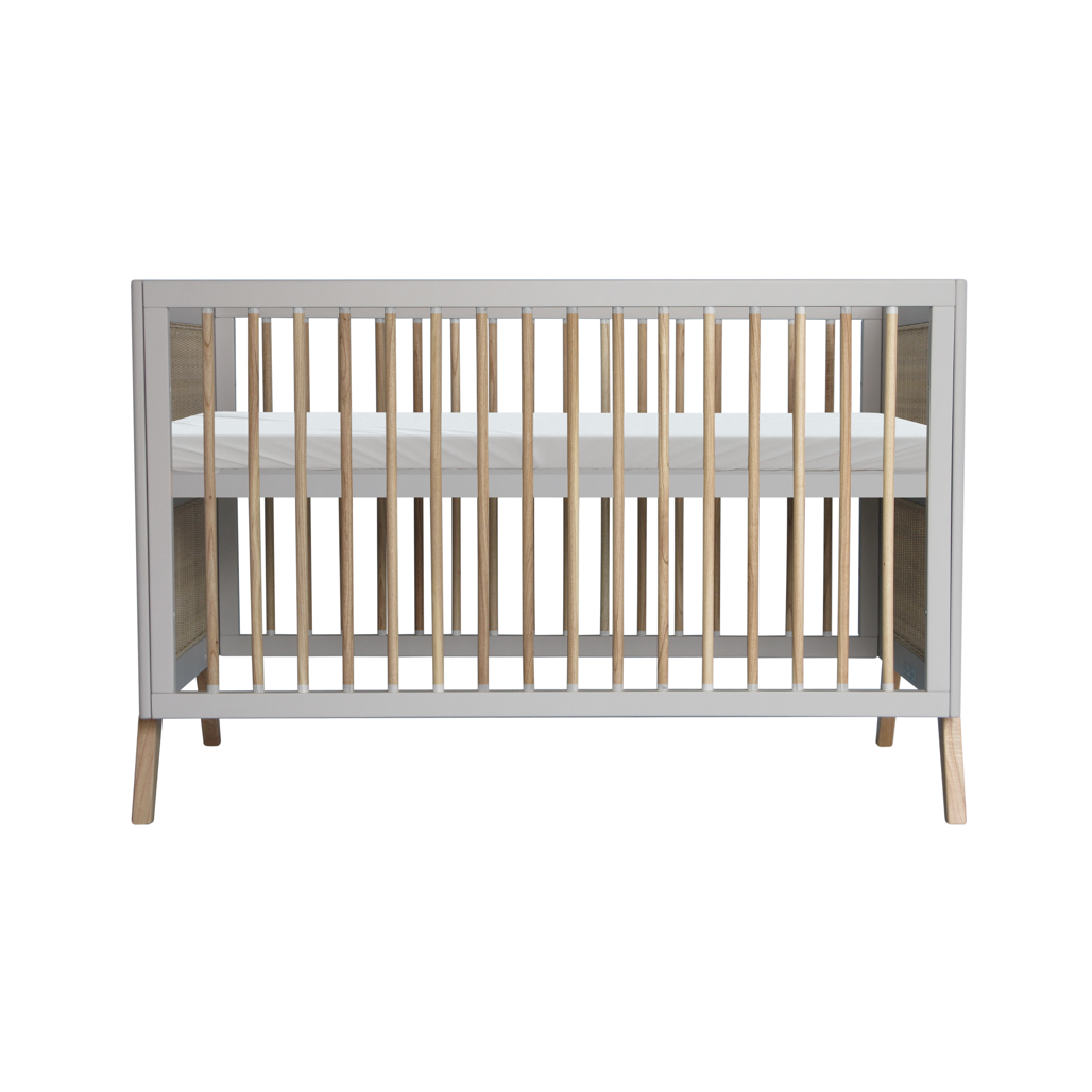 Marelia Multi-Evolutive Bed Rattan 70 x 140 - Moon