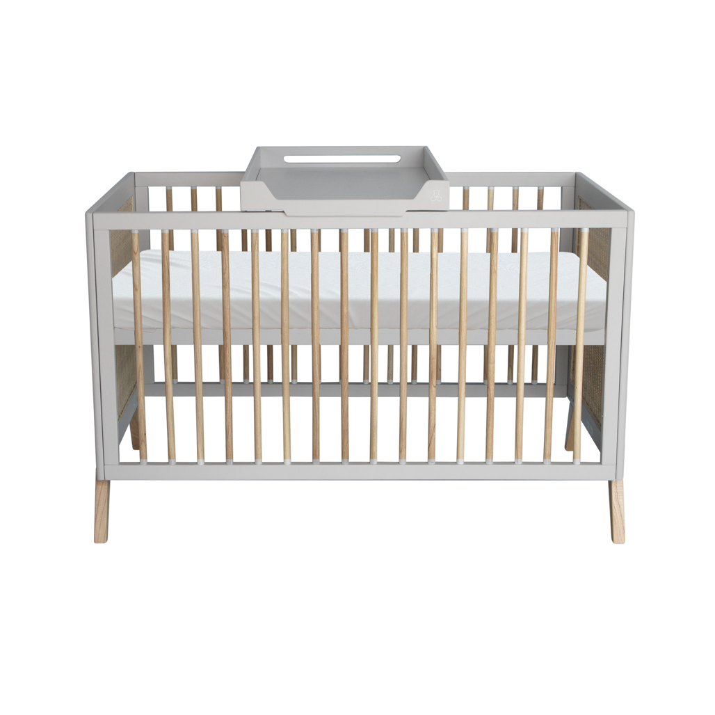 Marelia Multi-Evolutive Bed Rattan 70 x 140 - Moon