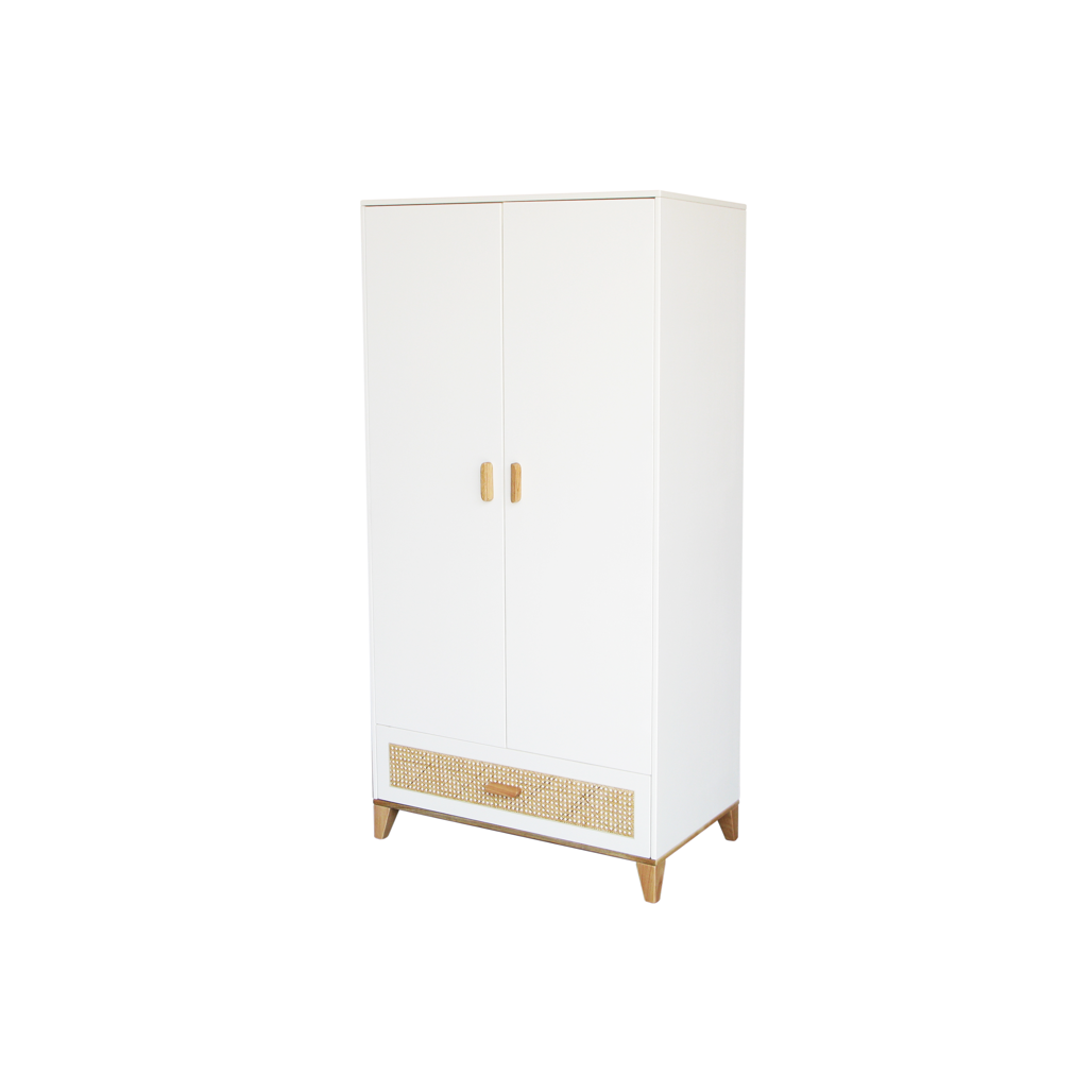 NAMI Neige Rattan Wardrobe