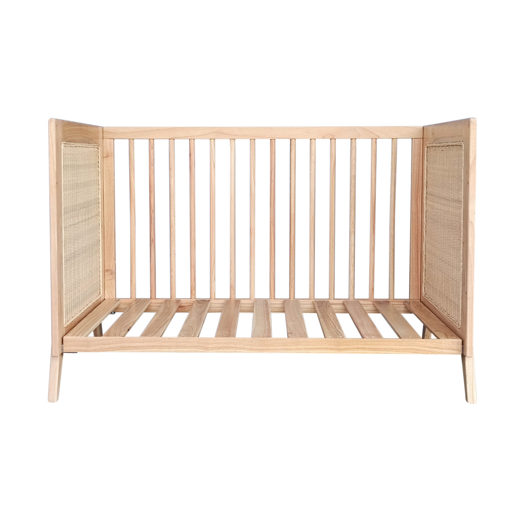 MARELIA BOIS Evolutive Bed 60X120 CM - From Crib to Toddler Bed