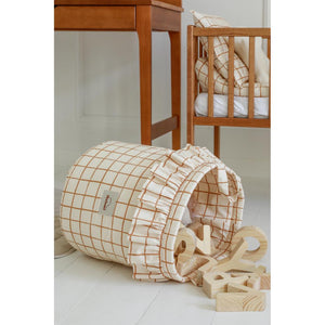 Camel Check Toy Basket by Malomi Kids