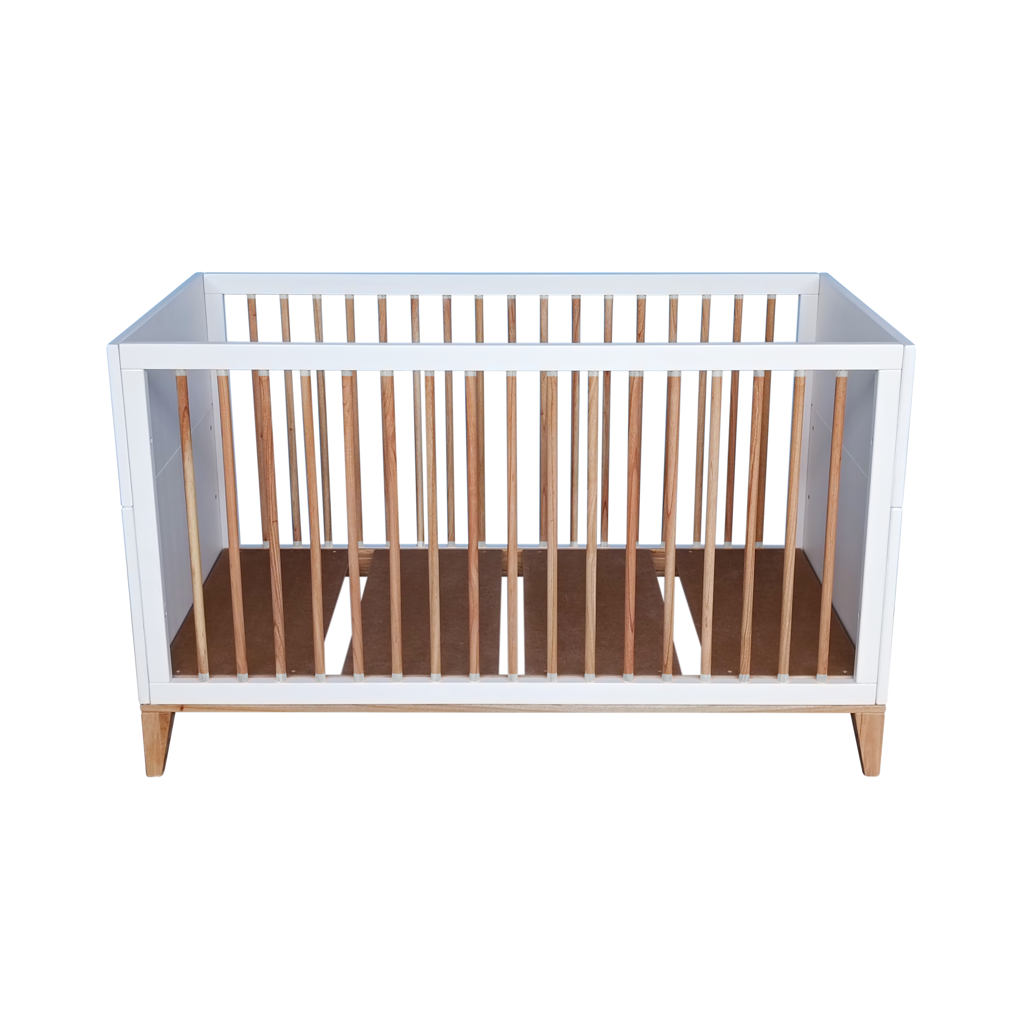 NAMI Neige Evolutive Bed 70 x 140 - From Crib to Junior Bed