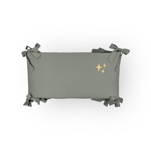 Washed Cotton Stars Cot Bumper by Malomi Kids