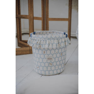Blue Cottage Toy Basket by Malomi Kids