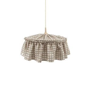 Countryside Check Fabric Lampshade by Malomi Kids