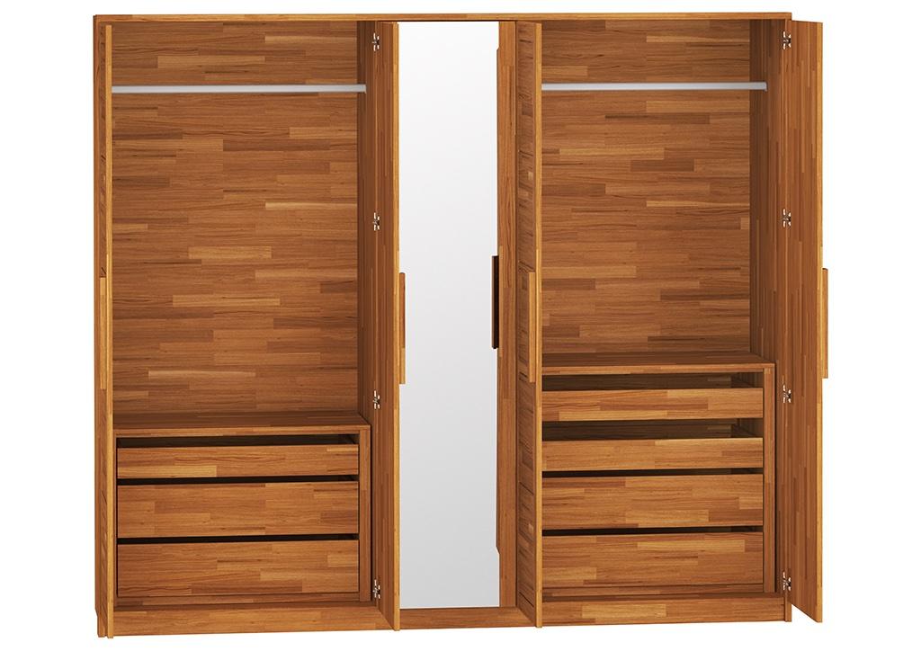 WARDROBE TIMO 5T WG - OILED OAK