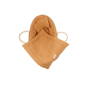 Muslin Padded Moses Basket Cover by Malomi Kids