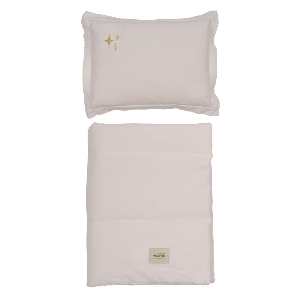 Washed Cotton Stars Bedding Set by Malomi Kids